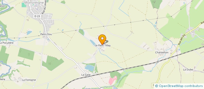 localisation de l'entreprise SYMPHONIA PRODUCTIONS  MONSIREIGNE