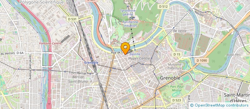 localisation de l'entreprise SYMPHONIE  GRENOBLE