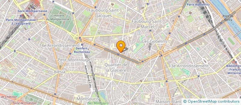 localisation de l'entreprise SYMPHONIE COIFFURE  PARIS