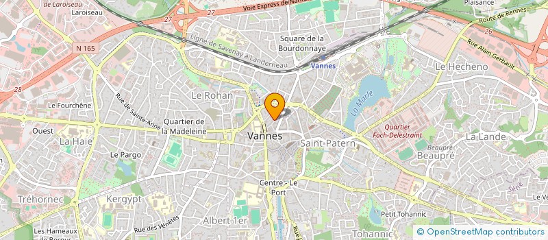 localisation de l'entreprise SYMPHONIE DE BREIZH à VANNES
