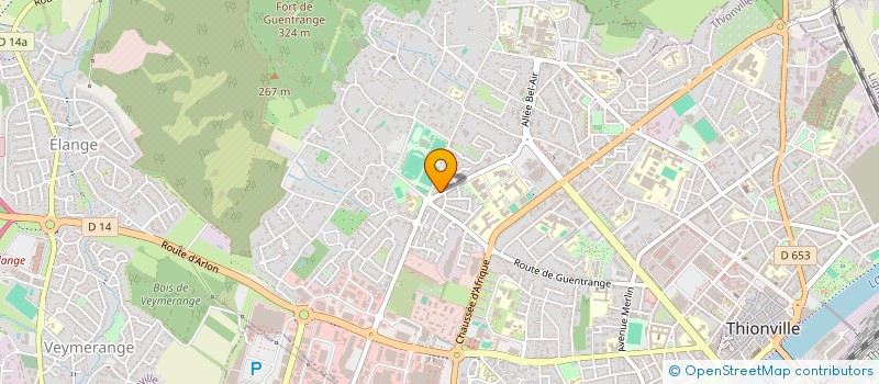 localisation de l'entreprise SYMPHONIE S.A.S  THIONVILLE