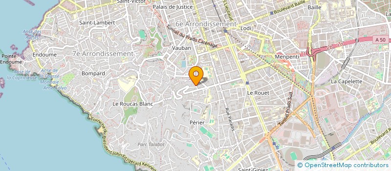 localisation de l'entreprise SYMPHONIS à MARSEILLE