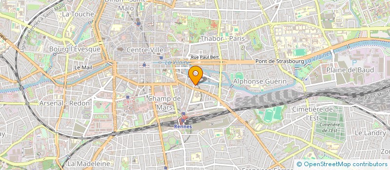 localisation de l'entreprise SYMPHONIUM PRODUCTIONS  RENNES