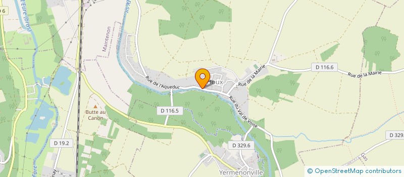 localisation de l'entreprise SYMPHONY à HOUX