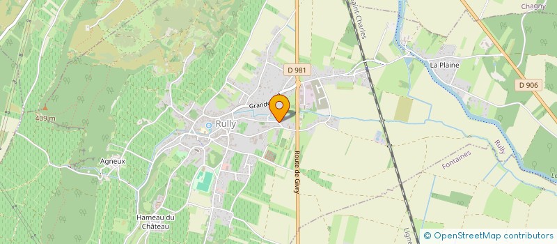 localisation de l'entreprise SYMPHONY GOSPEL  RULLY