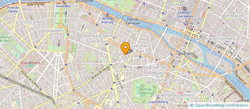 localisation de l'entreprise SYMPHORIEN INTERNATIONAL SARL  PARIS