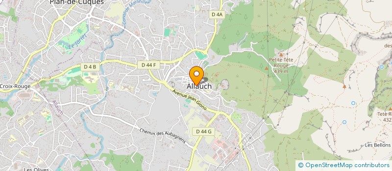 localisation de l'entreprise SYMPHOSIQUE  ALLAUCH