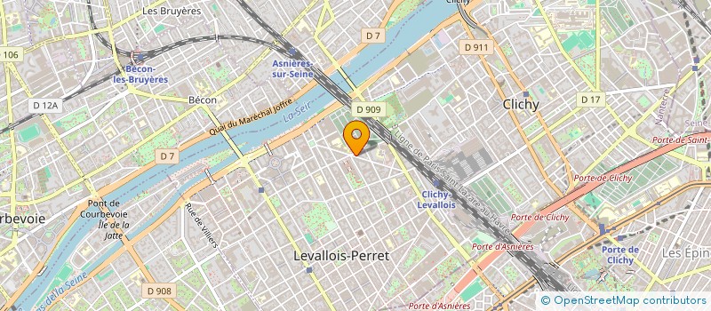 localisation de l'entreprise SYMPHRONIA à LEVALLOIS-PERRET