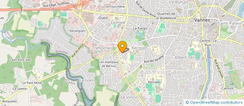 localisation de l'entreprise SYMPOSIUM 56 à VANNES