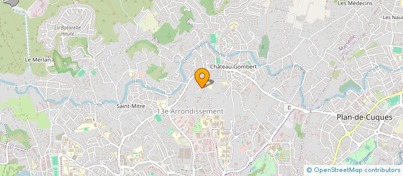 localisation de l'entreprise SYMPOSSIM à MARSEILLE