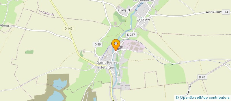 localisation de l'entreprise SYMPTHOME à SAINT-PIERRE-LE-VIGER