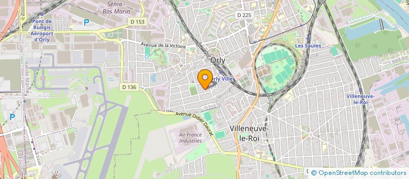 localisation de l'entreprise SYMS  ORLY