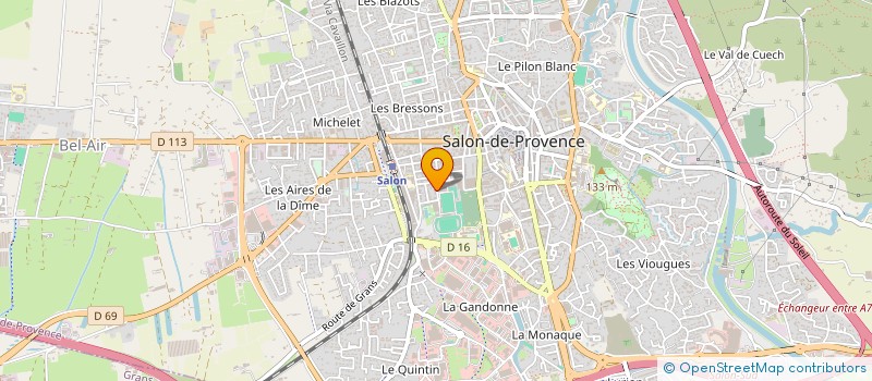 localisation de l'entreprise SYMY  SALON-DE-PROVENCE