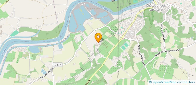 localisation de l'entreprise SYN  CHATEAUNEUF-SUR-ISERE