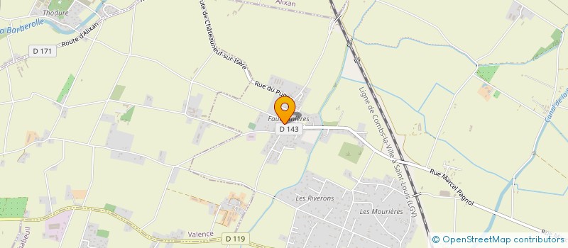 localisation de l'entreprise SYN  MONTELIER