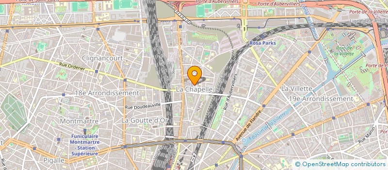 localisation de l'entreprise SYN CNT TRAVAIL NETTOYAGE ACTIV ANNEX à PARIS