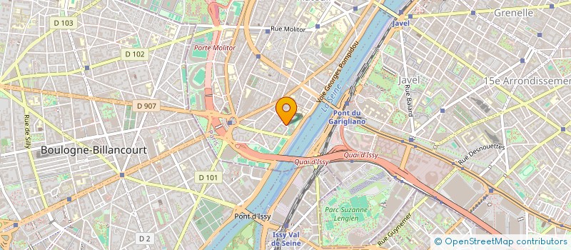 localisation de l'entreprise SYN CO 146-152 RUE GL. MURAT GROSSETTI  PARIS