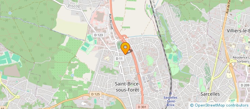 localisation de l'entreprise SYN CONSEIL  SAINT-BRICE-SOUS-FORET