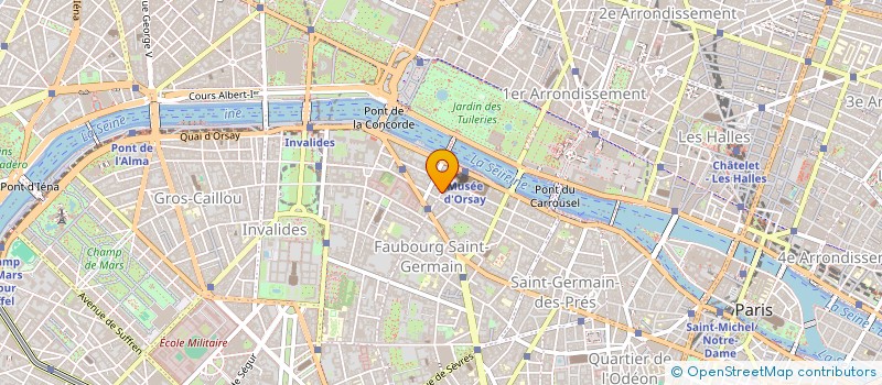 localisation de l'entreprise SYN COP 10 RUE BELLECHASSE  PARIS