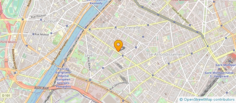 localisation de l'entreprise SYN COP 2 RUE SARASATE 75015 PARIS  PARIS