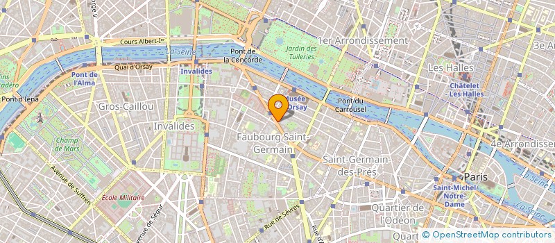 localisation de l'entreprise SYN COP 252 BLD ST GERMAIN  PARIS