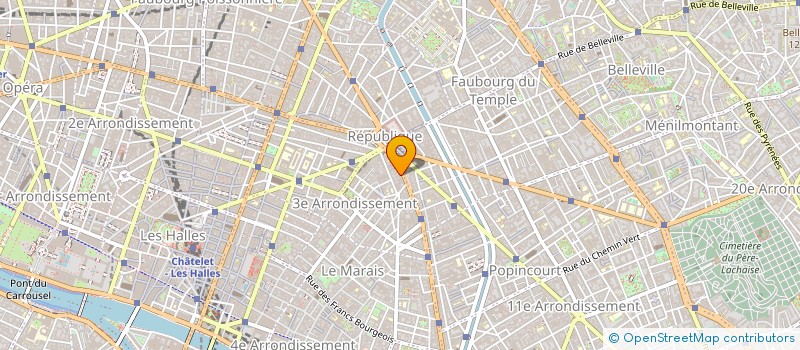 localisation de l'entreprise SYN COP DU 37 B ET 39 BLD TEMPLE  PARIS