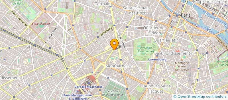 localisation de l'entreprise SYN COPRO 129 RUE DE RENNES  PARIS