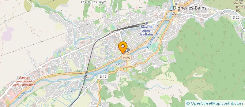 localisation de l'entreprise SYN COPROPRIETE GERANCE BEC à DIGNE-LES-BAINS