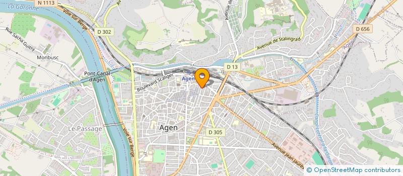 localisation de l'entreprise SYN DE COPRO RES ALSACE LORRAINE  AGEN