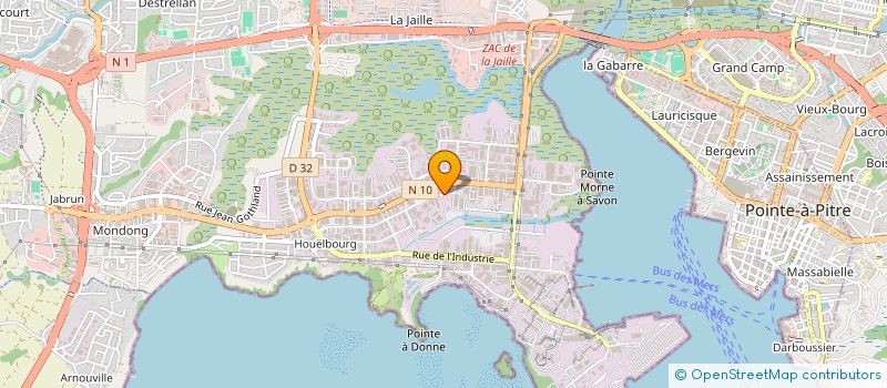 localisation de l'entreprise SYN DOM CMXXXVIII  BAIE-MAHAULT