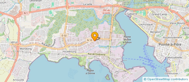 localisation de l'entreprise SYN DOM LMLXXII  BAIE-MAHAULT