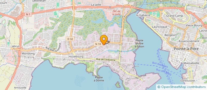 localisation de l'entreprise SYN DOM LXXX  BAIE-MAHAULT