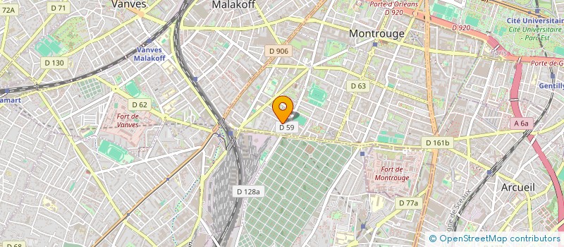 localisation de l'entreprise SYN'HOME INVESTISSEMENTS  MONTROUGE