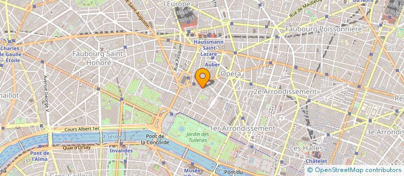 localisation de l'entreprise SYN NAL AUTONOME DU CFF à PARIS