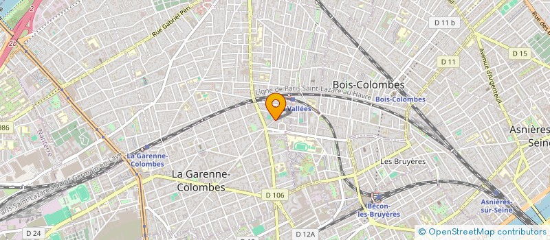 localisation de l'entreprise SYN&SENS  LA GARENNE-COLOMBES