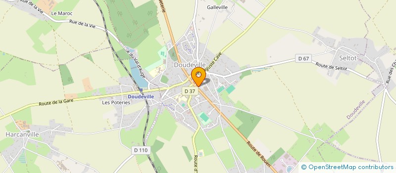 localisation de l'entreprise SYNA à DOUDEVILLE