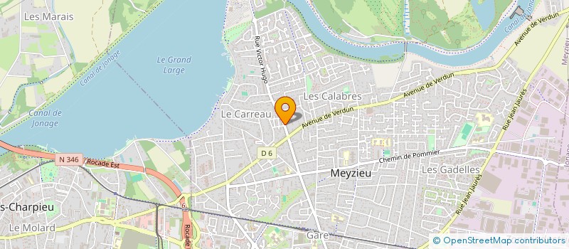 localisation de l'entreprise SYNA  MEYZIEU