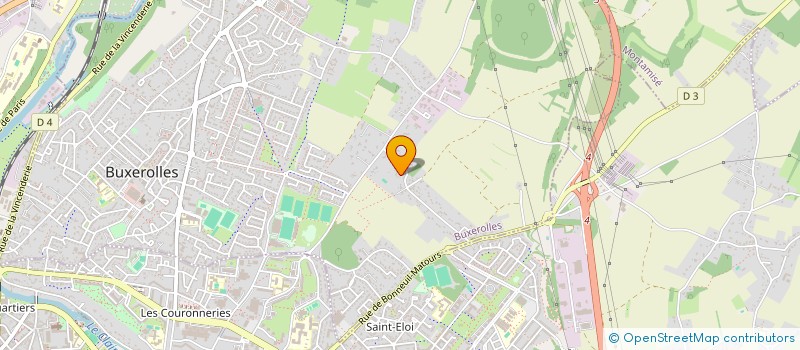 localisation de l'entreprise SYNA7  BUXEROLLES