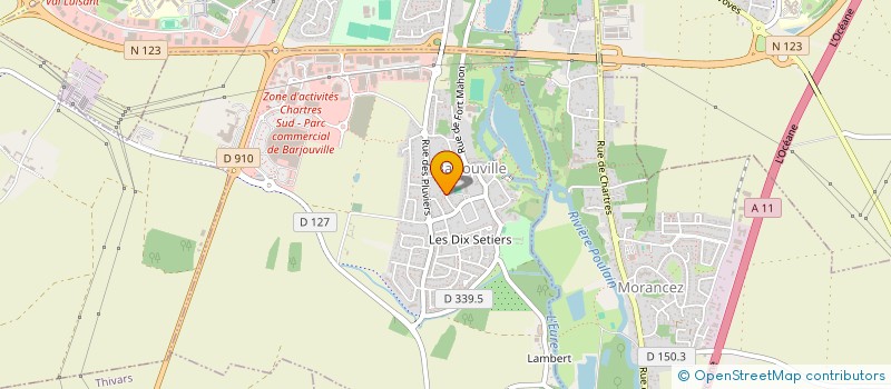 localisation de l'entreprise SYNABS MEDICAL à BARJOUVILLE