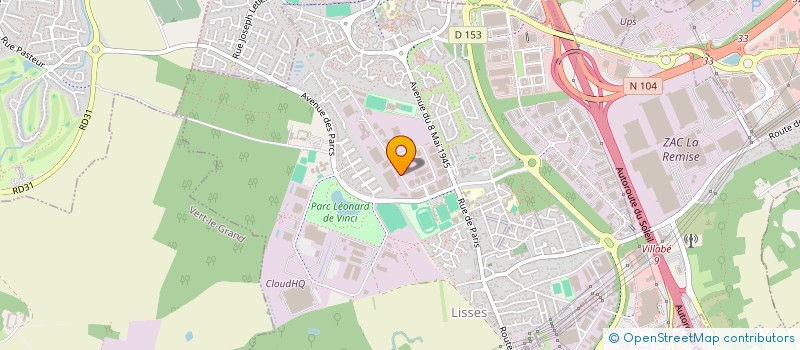 localisation de l'entreprise SYNALI  CERNY