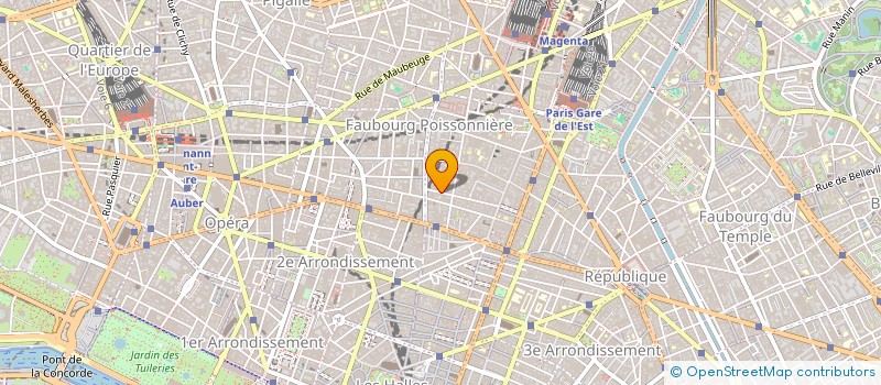 localisation de l'entreprise SYNALIA à PARIS
