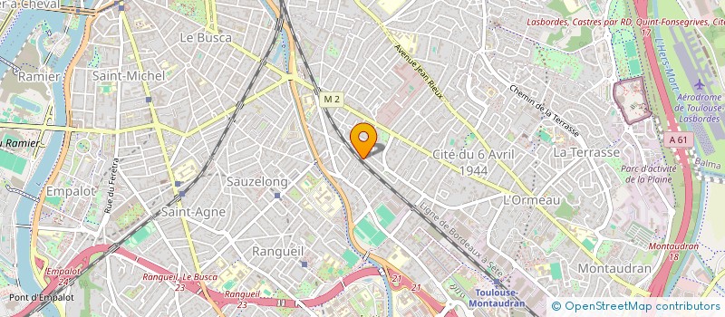localisation de l'entreprise SYNALINKS à TOULOUSE