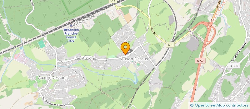 localisation de l'entreprise SYNALPIA  BESANCON