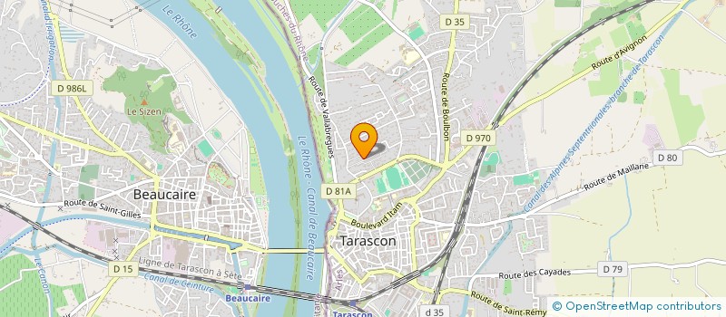 localisation de l'entreprise SYNANTO IT  TARASCON