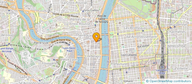 localisation de l'entreprise SYNANTO LYON à LYON