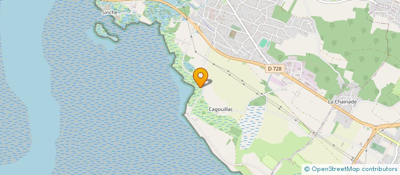 localisation de l'entreprise SYNAPSE 17  BOURCEFRANC-LE-CHAPUS