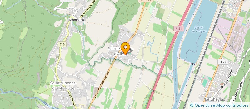 localisation de l'entreprise SYNAPSE  SAINTE-MARIE-D'ALLOIX