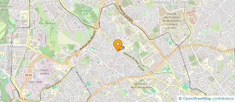 localisation de l'entreprise SYNAPSE à MONTPELLIER