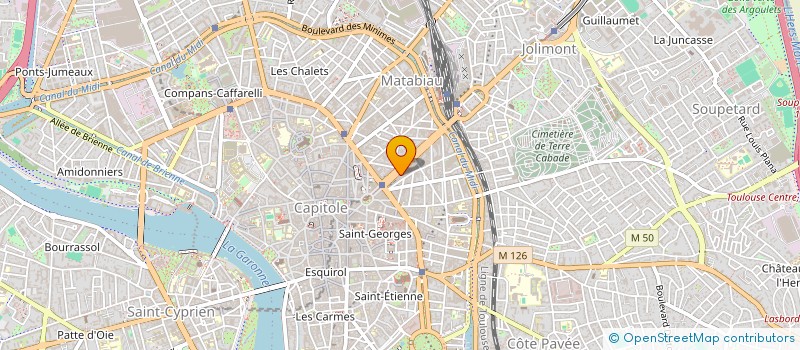 localisation de l'entreprise SYNAPSE  ROUFFIAC-TOLOSAN