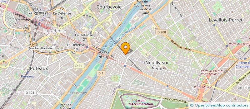 localisation de l'entreprise SYNAPSE à NEUILLY-SUR-SEINE